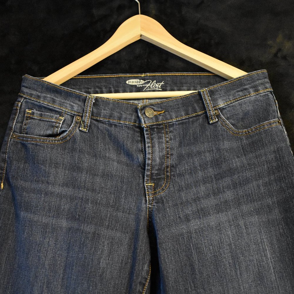 EUC Old Navy The Flirt Blue Jeans - Picture 4 of 12